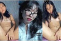 အရည်ရွှဲအောင် ရှယ်ပွတ်ပြတဲ့ ကျောင်းသူလေး